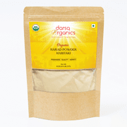 Darsa Organics Harad Powder | 8 oz Pouch | Organic Ground Haritaki
