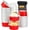 Red, variant on LNYZQUS Mini Cake Pans with Lids 100 Pack,Individual Foil Baking Tins,Disposable Mini Loaf Pans Small Cakes Tin Cupcake Containers for Bake Sale Wedding-White,6.8oz