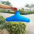 thumbnail image 4 of 5Pcs PVC Inflatable Foldable Clothes Hanger Rack Non Slip Portable Coat Holder, 4 of 5