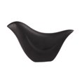 thumbnail image 5 of deevoka Porcelain Abstract Bird Sculpture Statue Stylish Collectible Tabletop Ornament Black 14x4.7x8.5cm, 5 of 9