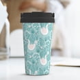 thumbnail image 6 of Daiia Swan And Flowers4 Printed Stainless Steel Tumbler with Lid and Straw, Double Wall Vacuum Insulated Coffee Tumbler Travel Coffee Mug with Leak Proof Lid, 6 of 8