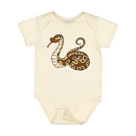 

Inktastic Cute and Cuddly Ball Python Snake Gift Baby Boy or Baby Girl Bodysuit