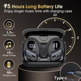 thumbnail image 2 of Auriculares inalámbricos Aptkode 2024 Bluetooth 5.3 75 horas IPX7 Sport, 2 of 7