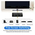 thumbnail image 4 of Switch 5 Ports Switcher 5 in 1 Out HD 1080P Video Cable Switches 5x1 Hub Adapter Converter, 4 of 7