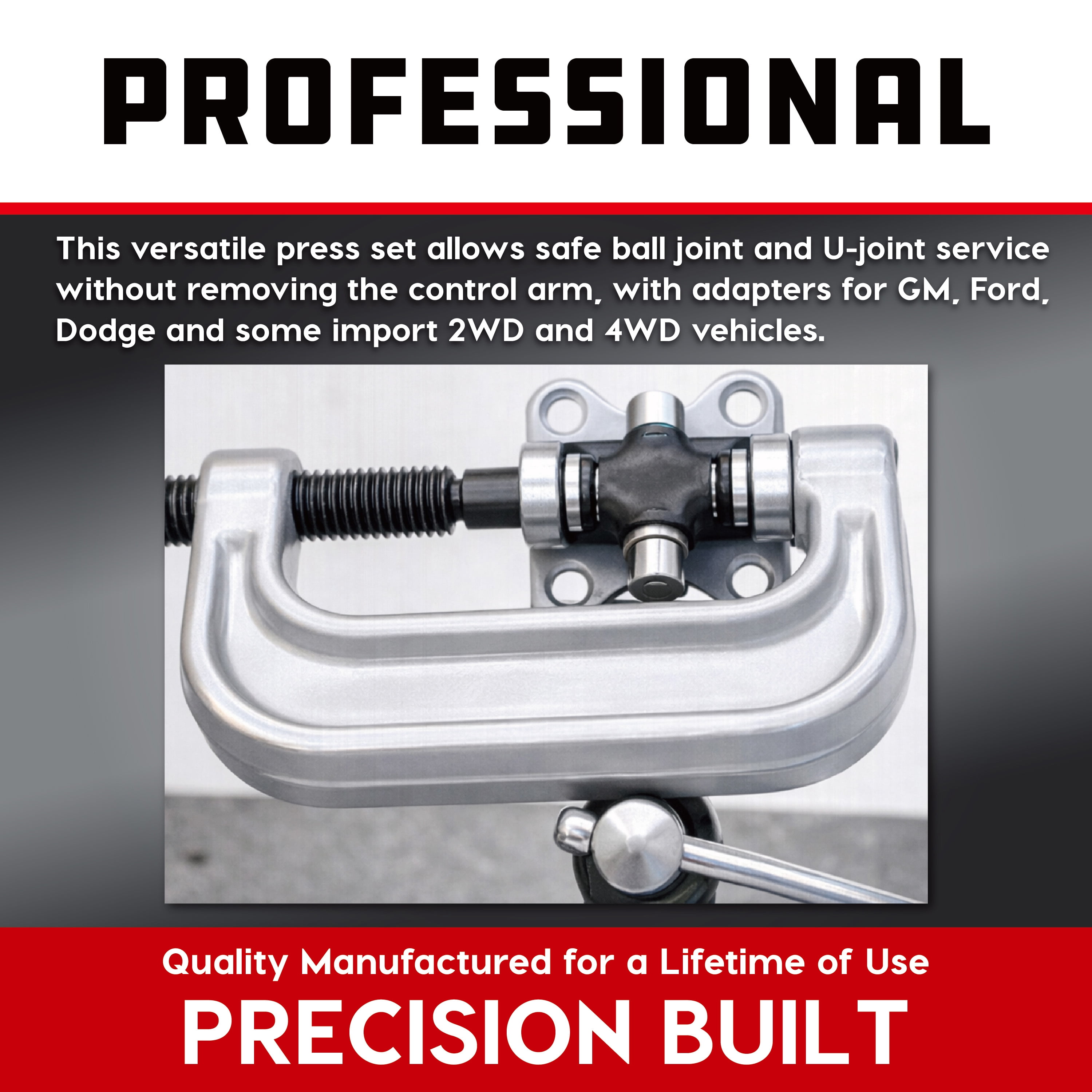 Powerbuilt 10 Piece Ball Joint Service Set - 940579