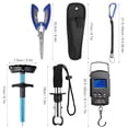 thumbnail image 3 of Handheld Digital Fish Scale Fish Gripper Fishing Pliers Hook Remover Combo Kit Fishing Tackle, 3 of 8
