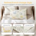thumbnail image 2 of Unique Bargains 2 Pack Cotton Pillowcase Smooth Envelope Closure Wrinkle Resistant Beige A, 2 of 5