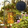 thumbnail image 4 of Hummingbird Birthday Gifts for Women Mom Grandma Solar Lanterns Outdoor Waterproof Garden Decor Metal Hanging LED Decorative Light for Patio Yard Lawn Backyard Front Porch Gardening Gifts, 4 of 10