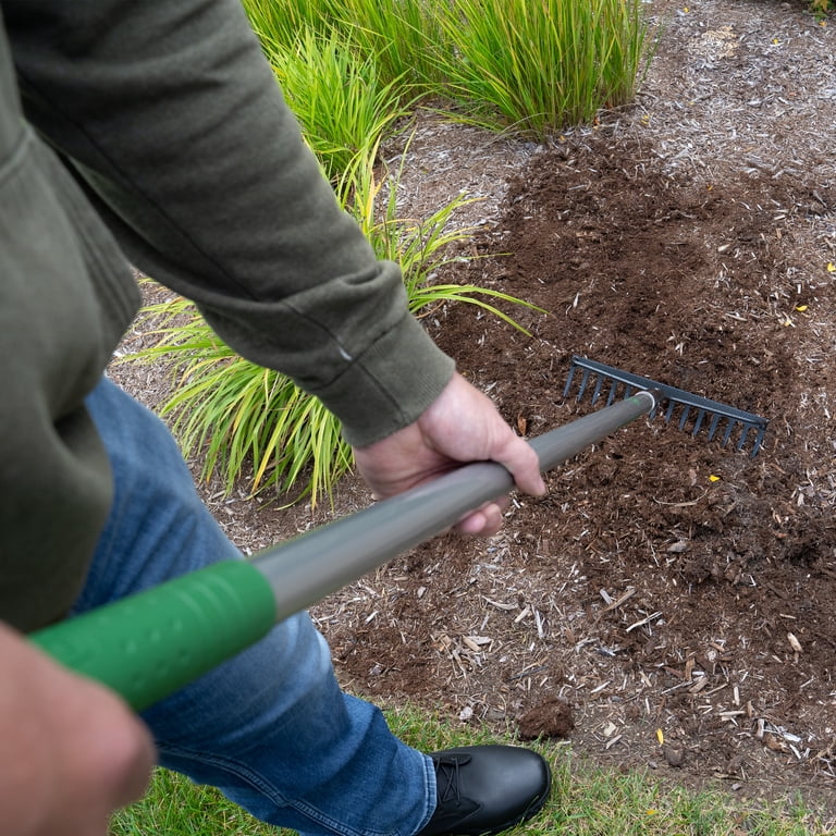 Expert Gardener 14-Tine Bow Rake with Fiberglass Handle photo 5