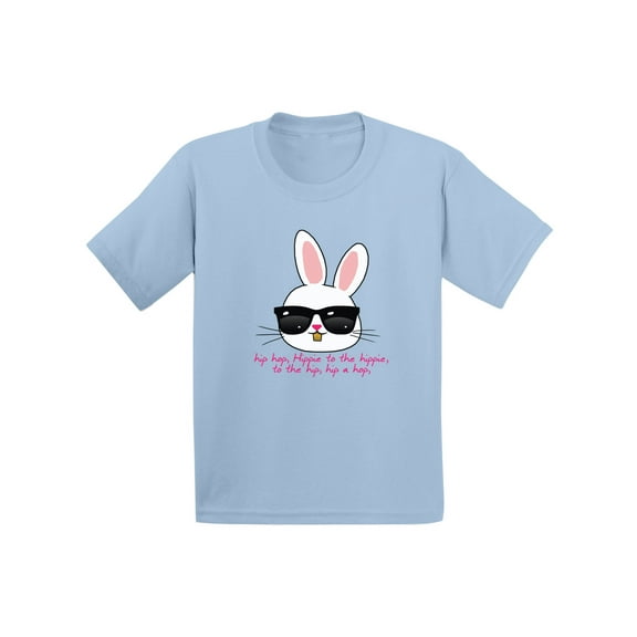 Awkward Styles Hip Hop Easter Bunny Toddler Shirt Easter Holiday Tshirt Easter Gifts for Kids Happy Easter Tshirt Cool Easter Bunny Shirt Easter Bunny T Shirt Easter Party Outfit Funny Easter Shirts