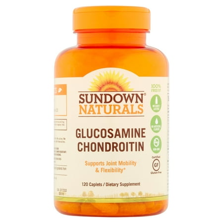 Sundown Naturals Glucosamine chondroïtine Compléments alimentaires 120 caplets