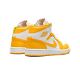 thumbnail image 3 of Jordan WOMENS JORDAN 1 MID Womens "White / University Gold" BQ6472 117 BQ6472 117 from Stadium Goods, 3 of 9