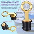 thumbnail image 5 of 25mm Bronze Tapón de drenaje Universal para Kayak, tapones de imbornal de goma a presión, accesorios marinos, 5 of 5