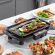 thumbnail image 3 of Toystoory Parrilla eléctrica para barbacoa: versátil para cocinar en interiores y exteriores, sin humo. Cocina y Comedor Negro A NOSOTROS, 3 of 6