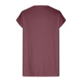 thumbnail image 4 of Exrradully Women's Casual Print Short Sleeve V-neck Top Gift for Adults, 4 of 5