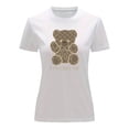 thumbnail image 3 of Playera Blusa Con Impresion De Oso LoverBear Con Fondo De Dinero Ropa De Mujer Juvenil Color Blanco Talla Mediana Marca Emil SaEs, 3 of 4