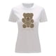 thumbnail image 3 of Playera Blusa Con Impresion De Oso LoverBear Con Fondo De Dinero Ropa De Mujer Juvenil Color Blanco Talla Chica Marca Emil SaEs, 3 of 4