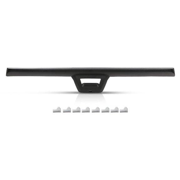 CROSSDESIGN Tailgate Gate Molding Spoiler w/Camera Hole Fit for Chevy Avalanche 2007-2013/Cadillac Escalade EXT 2007-2013 Textured