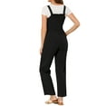 thumbnail image 3 of Allegra K Women's Ruffled Neck Country Style Jumpsuits, 3 of 6