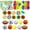 Ball Sports, variant on HBBKVI Bright and Colorful Plastic Prefilled Easter Eggs with Assorted Toys for Egg Hunt, Basket Stuffers and Party Favors, for Easter Bunny Surprises