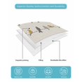 thumbnail image 5 of Quilts Twin XL Size, Yellow Grey Plaid Soft Comforter Bedding Set for Bed, Farmhouse Burlap Spring Floral Birds Lightweight Quilted Bedspread with Pillow Cover(2 Pieces) for All Season, 68x98 Inch, 5 of 6