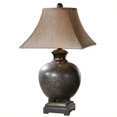 thumbnail image 2 of Uttermost Villaga Distressed Table Lamp in Mottled Rust Brown, 2 of 2