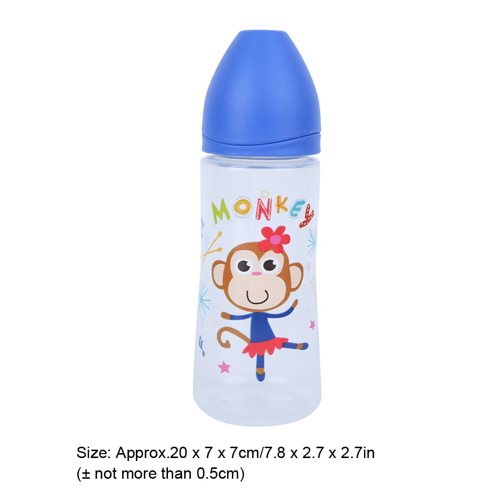 EBTOOLS Baby Milk Bottle Caliber Cartoon Print Silicone Maternal  Breastfeeding Bottle With Wide Mouth For Newborn Baby Infant 330ml -  