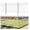 34 Pickets Curved, variant on 5 Sets Vinyl Picket Fence Panels White 84''Wx36''H PVC Decorative Fencing Barrier for Outdoor Porch Patio Backyard Garden Pool with 20 Pickets Curved