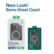 onn MagSafe Compatible Phone Case for iPhone 13 Pro Max / iPhone 12 Pro Max -Clear