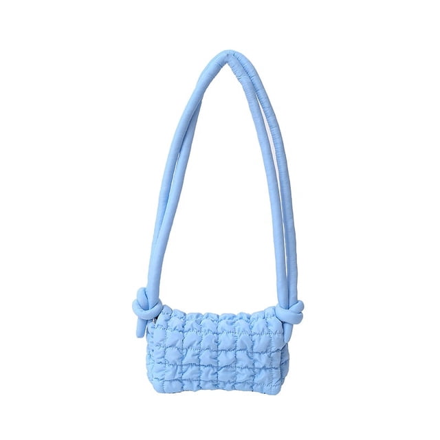 Bolso Hombro para Mujer Puffer Elegante Cruzado Ligero Acolchado Mano