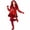 Red Princess, variant on Royal Red Princess Dress Outfit for Girls - 3 Pieces: Red Dress, Gloves, and Wig - Perfect for Wonderland Themed Birthdays, Halloween Costume Parties, Christmas Celebrations, and Dress-Up Playdates