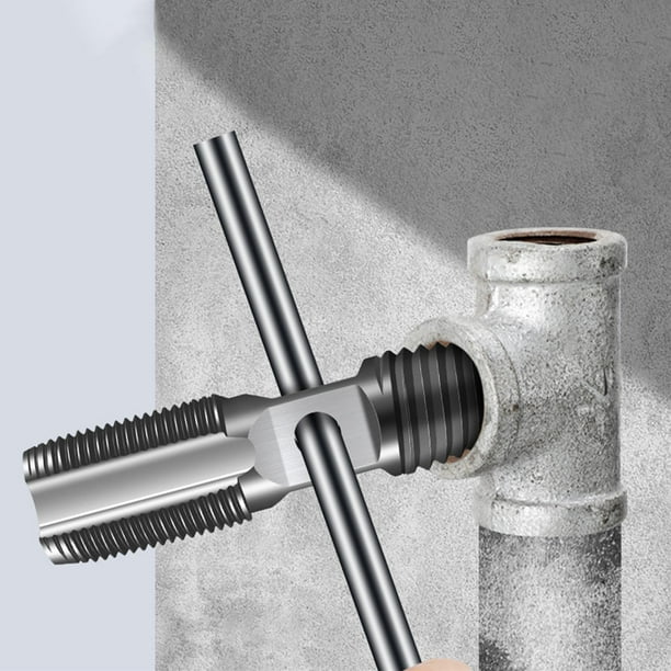 Extractor de pernos Cola Juego de Extractor de tornillos de válvula de grifo doble cabezal 20 mm