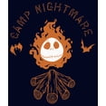 thumbnail image 2 of Men's The Nightmare Before Christmas Jack Camp Nightmare Graphic Tee Navy Blue X Large, 2 of 5