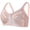 Beige, variant on BIMEI Women's Mastectomy Bra Pockets Wireless Post-Surgery Invisible Pockets for Breast Forms Flower Embroidery Everyday Bra Sleep Bra 2118,White,38C