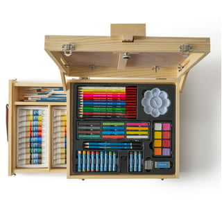 4 Pack: 140 Ct. Deluxe Drawing Set by Artist's Loft, Size: 13.98” x 13.98” x 4.53”, Multicolor