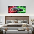 thumbnail image 4 of Hieng Race Car Canvas Wall Art for Living Room Bedroom Red Blue Picture Wall Decor for Bathroom Speed Sports Car Kids Boys Girls Artwork Posters Extreme Sports Painting（Only canvas）, 4 of 6