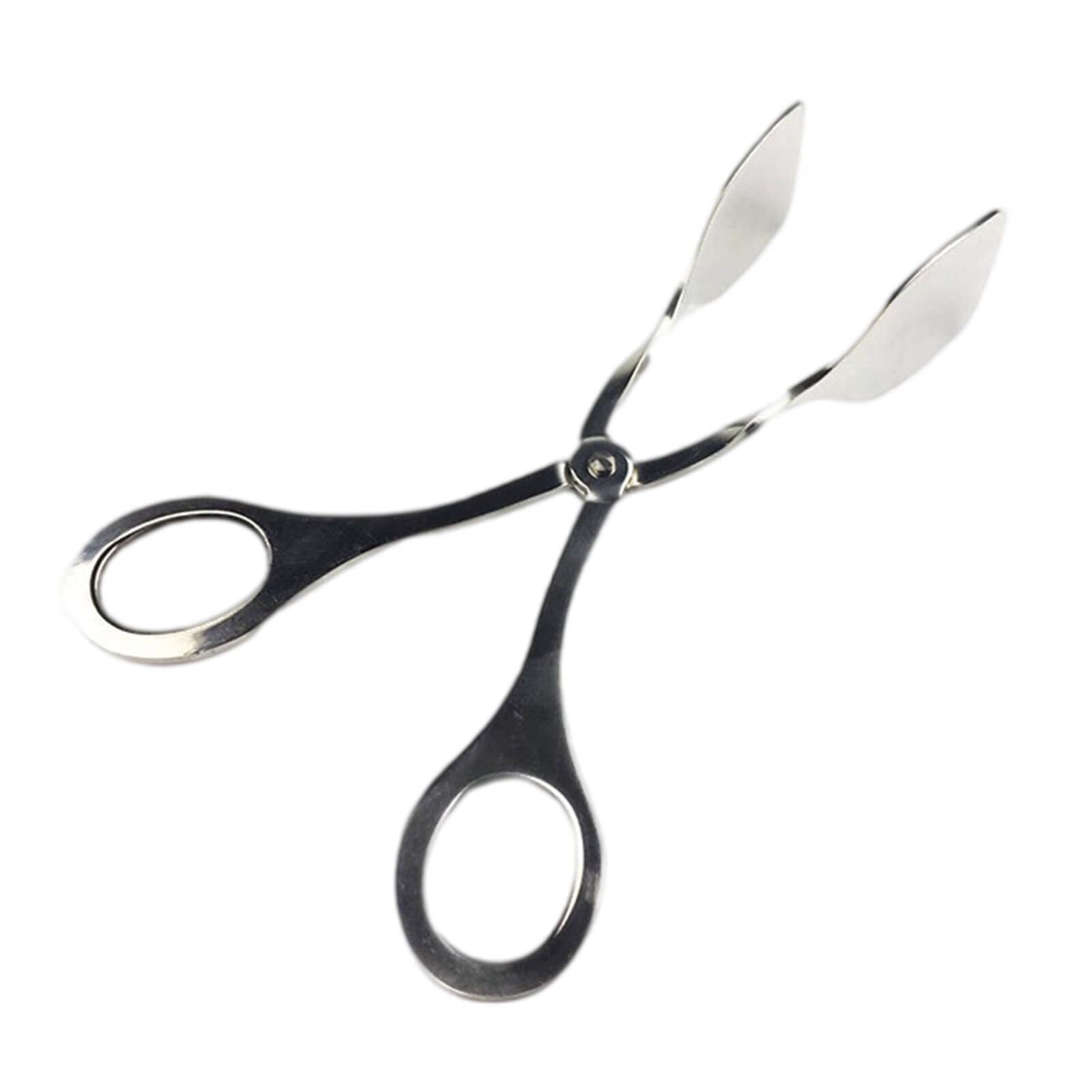 Buffet Tongs, Stainless Steel Scissor Cooking BBQ Clip, Food Tongs for