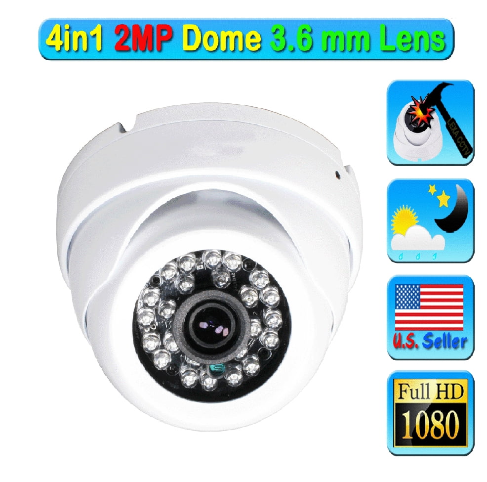 Samsung 2MP Indoor Full HD 1080P IR LED Home Shop Security CCTV Dome Camera AHD 