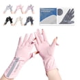 thumbnail image 4 of Daily Mix Store Summer Sunscreen Gloves Thin Ice Silk Breathable Riding Driving Color Gloves Screen, 4 of 9