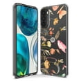 thumbnail image 3 of MUNDAZE Motorola Moto G Power 2023 Shockproof Clear Hybrid Protective Phone Case Peach Meadow Wildflowers Butterflies Bees Floral Cover, 3 of 5