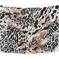 thumbnail image 2 of Leopard Print Tapestry Wall Hanging Tapestries Happy Colorful Hippie Psychedelic Art Polyester Carpet Wall Decorative for Living Room Bedroom 60x40inch, 2 of 7