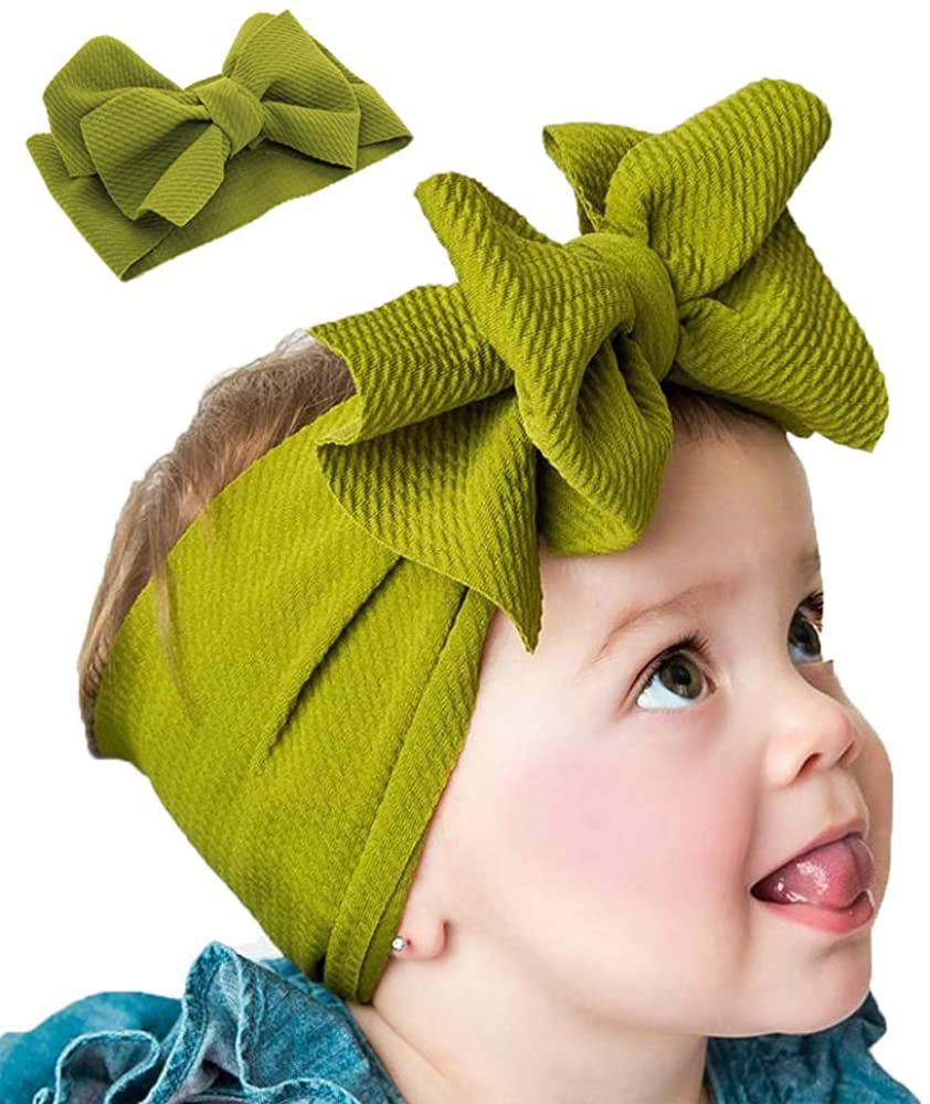 10pcs Newborn bow headband girl baby head band cheap hair accessories US seller 