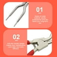 LIYUNMIAO Galvanized Tub Washer Spring Removal Tool Metal Pliers