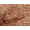 thumbnail image 5 of oneOone Cotton Poplin Medium Orange Fabric Block Craft Projects Decor Fabric Printed By The Yard 56 Inch Wide, 5 of 5