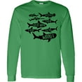 thumbnail image 3 of Inktastic Types of Sharks Long Sleeve T-Shirt, 3 of 5