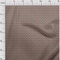 thumbnail image 3 of oneOone Tissu Jersey Coton Vert Sarcelle Poussiéreux Matériel de Robe Rétro Tissu Imprimé au Mètre 58 Pouces de Large, 3 of 5