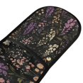 thumbnail image 4 of Yayeee Double Oven Mitt Kitchen Heat Resistant Baking 35" x7" Quilted Glove, Purple Floral Pattern, 4 of 6