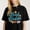 Black-1, variant on Space themed Graphic for First Graders Fun School related Casual Tee print T Shirt