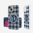 thumbnail image 4 of Sporting Kansas City iPhone Plaid Design Clear Case, 4 of 7