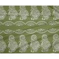 thumbnail image 4 of oneOone Polyester Lycra Fabric Floral & Bird Block Printed Craft Fabric BTY 56 Inch Wide, 4 of 4